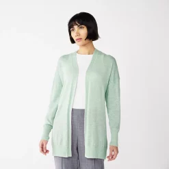 Women's Nine West Essential Lightweight Cardigan 17 Women's Nine West Essential Lightweight Cardigan -Hot Sale Adult Shop 5234642 Mint Virtue