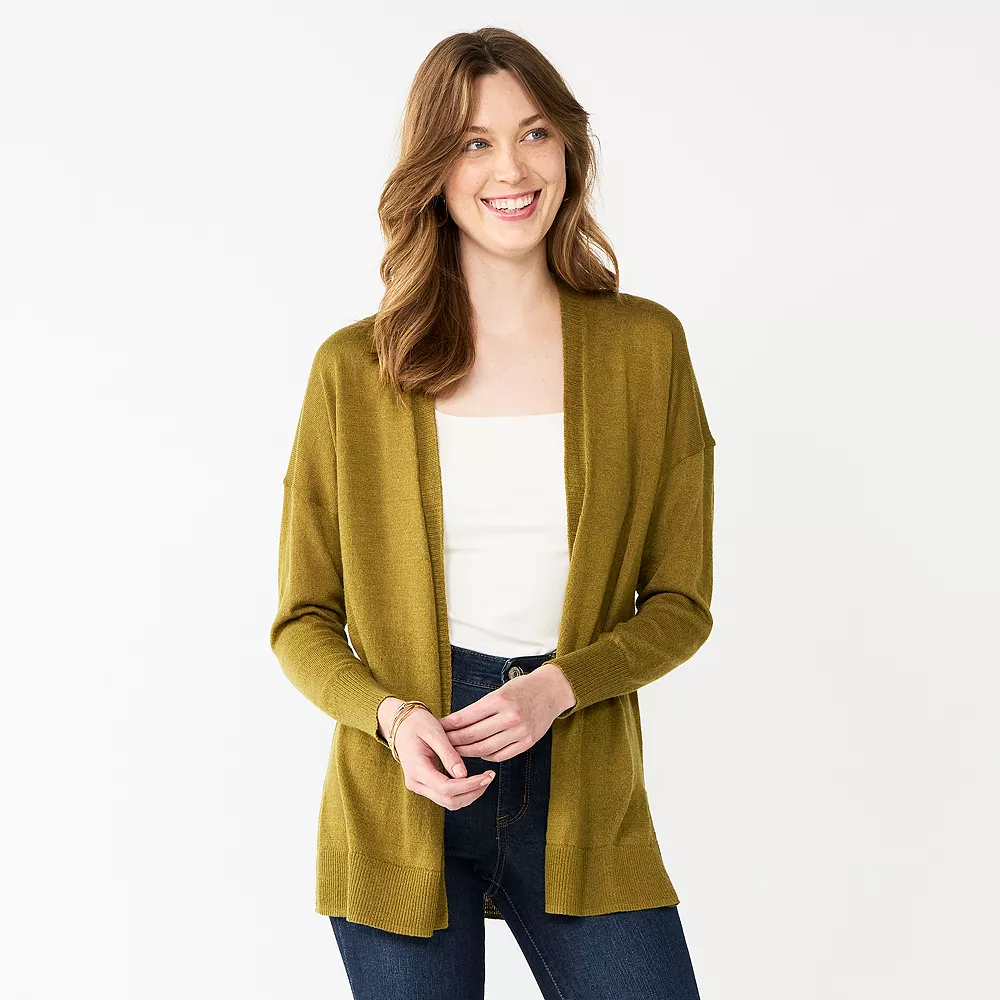 Women's Nine West Essential Lightweight Cardigan 7 Women's Nine West Essential Lightweight Cardigan - Image 7