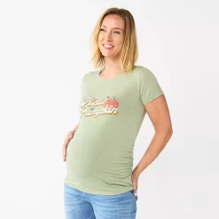 Maternity Sonoma Goods For Life® Fitted Crewneck Graphic Tee