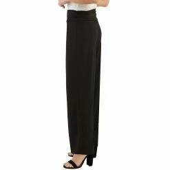 Women's AB Studio Pull-On Ruched Wide-Leg Pants -Hot Sale Adult Shop 5237752 ALT2