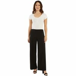Women's AB Studio Pull-On Ruched Wide-Leg Pants -Hot Sale Adult Shop 5237752 ALT3
