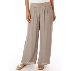 Women's AB Studio Gauzy-Texture Wide-Leg Pants