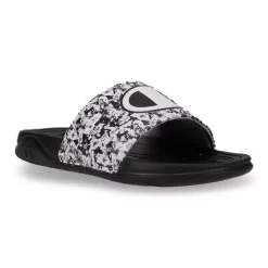 Champion® Mega Slide Tie-Dye Women's Sandals 8 Champion® Mega Slide Tie-Dye Women's Sandals -Hot Sale Adult Shop 5239179 Black White