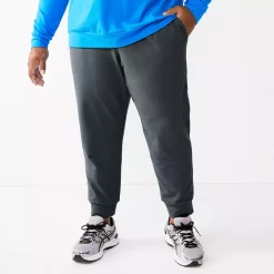Big & Tall Tek Gear® French-Terry Joggers -Hot Sale Adult Shop 5240485 Hawk Grey Archroma