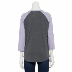 Women's Sonoma Goods For Life® Three Quarter Sleeve Baseball Graphic Tee -Hot Sale Adult Shop 5242169 ALT