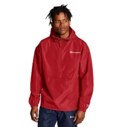 Men's Champion® Packable Jacket -Hot Sale Adult Shop 5243966 Scarlet