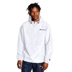 Men's Champion® Packable Jacket -Hot Sale Adult Shop 5243966 White