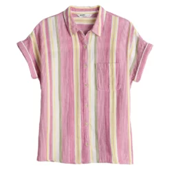 Women's Sonoma Goods For Life® Button-Front Shirt -Hot Sale Adult Shop 5254682 ALT5