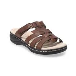 Croft & Barrow® Stork Women's Slide Sandals -Hot Sale Adult Shop 5258065 Brown