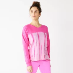 Women's Tek Gear® French Terry Sweatshirt -Hot Sale Adult Shop 5260067 Pink Trillion