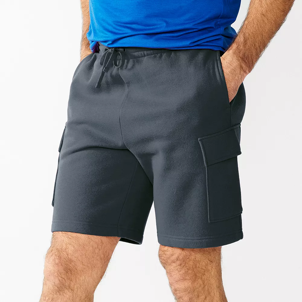 Men's Tek Gear® Ultra Soft Fleece Cargo Shorts 3 Men's Tek Gear® Ultra Soft Fleece Cargo Shorts - Image 3