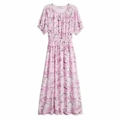 Women's Nine West Puff Sleeve Maxi Dress -Hot Sale Adult Shop 5261378 ALT5