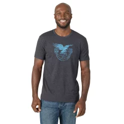 Men's Wrangler Graphic Tee -Hot Sale Adult Shop 5263039 Caviar Heather
