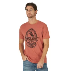 Men's Wrangler Graphic Tee -Hot Sale Adult Shop 5263039 Redwood Heather