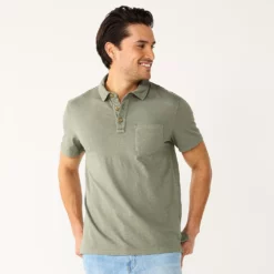 Men's Sonoma Goods For Life® Supersoft Lightweight Polo -Hot Sale Adult Shop 5267619 Olive