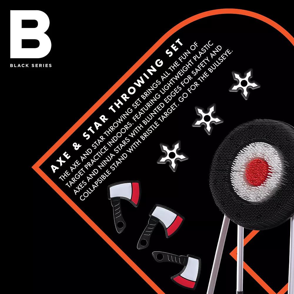 Black Series Bristle Axe Throwing Target Set 4 Black Series Bristle Axe Throwing Target Set - Image 4
