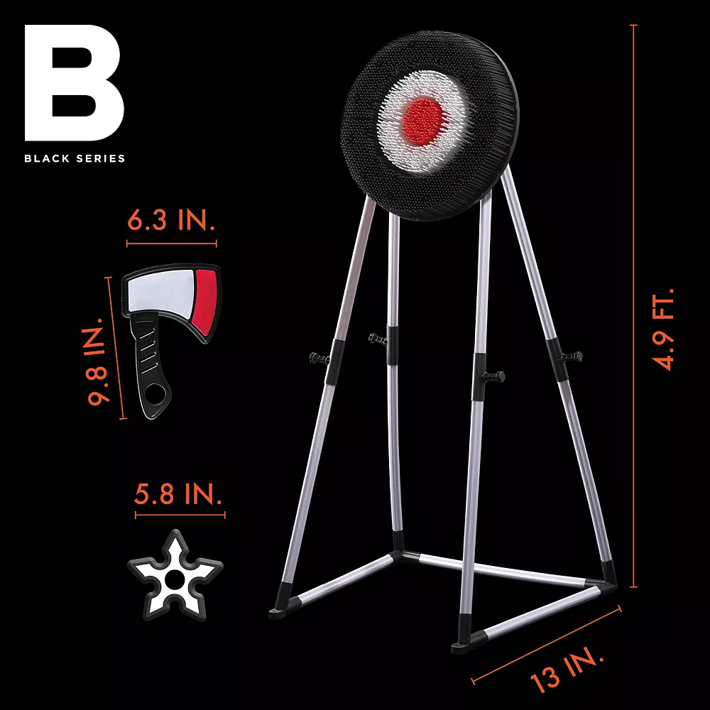 Black Series Bristle Axe Throwing Target Set 5 Black Series Bristle Axe Throwing Target Set - Image 5