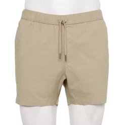 Men's Sonoma Goods For Life® Pull-On 5-inch Shorts -Hot Sale Adult Shop 5346060 Khaki
