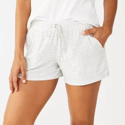 Women's Sonoma Goods For Life® Pajama Shorts -Hot Sale Adult Shop 5490352 Gray Feeder