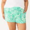 Plus Size Sonoma Goods For Life® Pajama Shorts