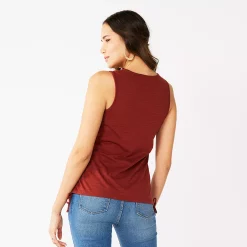 Women's Nine West Ruched Side Tank -Hot Sale Adult Shop 5493872 ALT