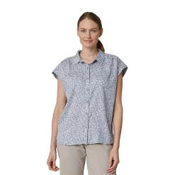 Women's Eddie Bauer Tranquil Print Camp Shirt -Hot Sale Adult Shop 5498785 Chambray Camo Floral