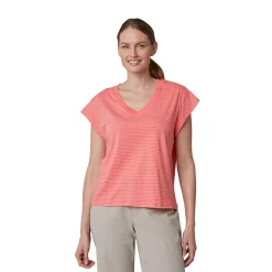Women's Eddie Bauer Sunwashed Striped V-Neck Top