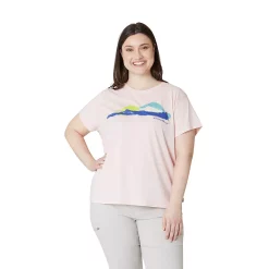 Plus Size Eddie Bauer Crewneck Graphic Tee