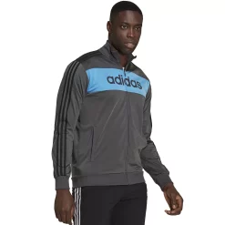 Men's adidas Speed Tricot Jacket 10 Men's adidas Speed Tricot Jacket -Hot Sale Adult Shop 5516148 Gray Six Pulse Blue