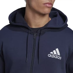 Men's adidas Colorblock Full-Zip Hoodie -Hot Sale Adult Shop 5517455 ALT2