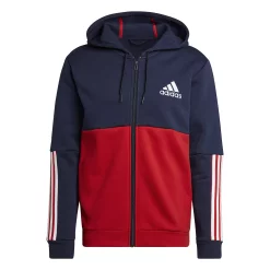 Men's adidas Colorblock Full-Zip Hoodie -Hot Sale Adult Shop 5517455 ALT4
