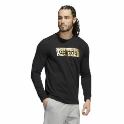 Men's adidas Liquid Foil Linear Graphic Tee -Hot Sale Adult Shop 5517715 ALT2