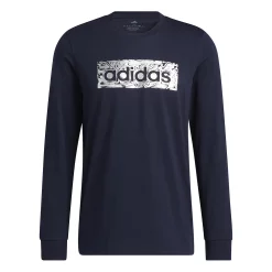 Men's adidas Liquid Foil Linear Graphic Tee -Hot Sale Adult Shop 5517715 Legend Ink