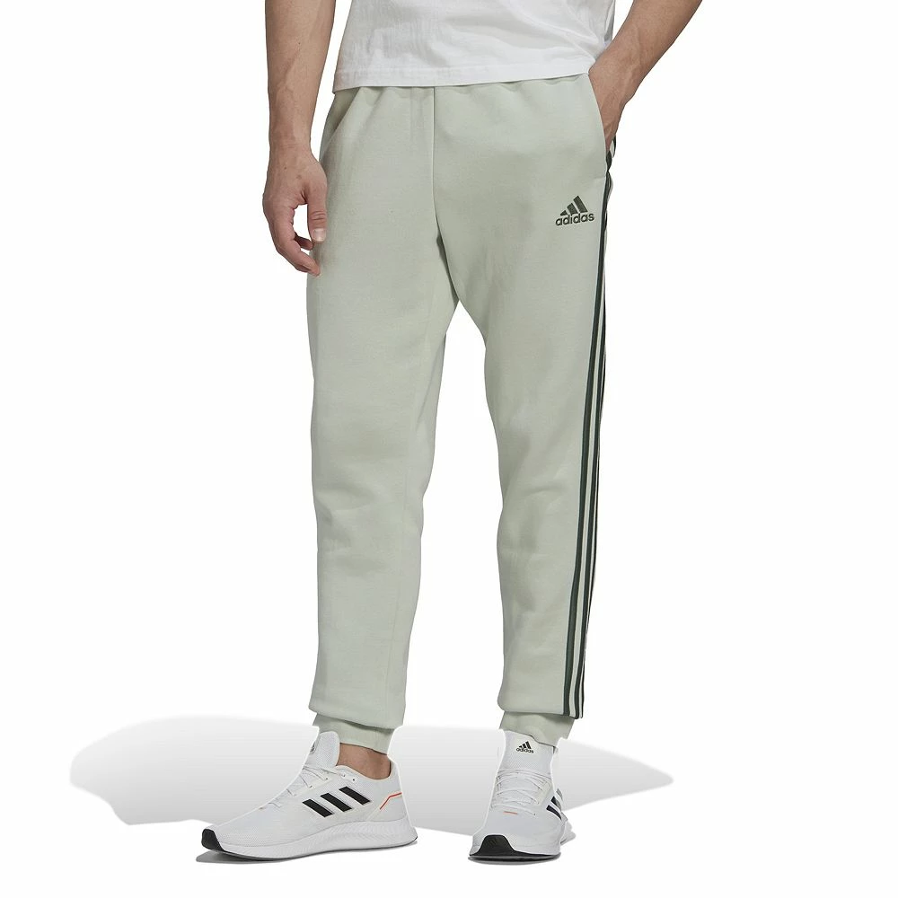 Big & Tall adidas Essential Fleece Joggers 3 Big & Tall adidas Essential Fleece Joggers - Image 3