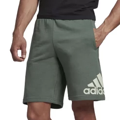 Men's adidas Badge of Sport French Terry Shorts -Hot Sale Adult Shop 5518046 Green Oxide