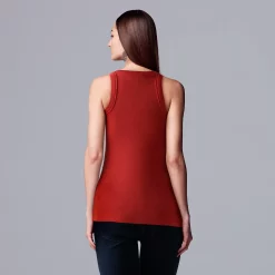Simply Vera Vera Wang Essential Tank -Hot Sale Adult Shop 5518644 ALT