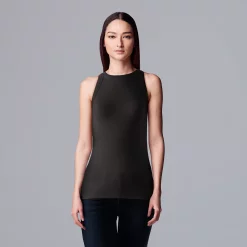 Simply Vera Vera Wang Essential Tank -Hot Sale Adult Shop 5518644 Vera Black