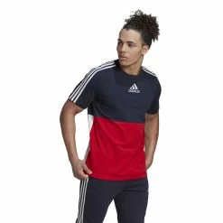 Men's adidas Essentials Colorblock Tee -Hot Sale Adult Shop 5519181 ALT2