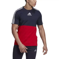 Men's adidas Essentials Colorblock Tee -Hot Sale Adult Shop 5519181 ALT4