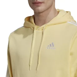 Big & Tall adidas Essential 3-Stripe Fleece Hoodie -Hot Sale Adult Shop 5519578 ALT2