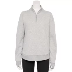Women's Tek Gear® Quarter-Zip Ultrasoft Fleece Jacket 22 Women's Tek Gear® Quarter-Zip Ultrasoft Fleece Jacket -Hot Sale Adult Shop 5521867 Metro Heather