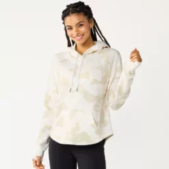 Women's Tek Gear® Ultrasoft Fleece Hoodie -Hot Sale Adult Shop 5522495 White Camo