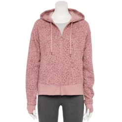 Women's Tek Gear® Ultrasoft Fleece Jacket -Hot Sale Adult Shop 5523198 Rose Leopard