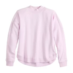 Women's Tek Gear® Ultrasoft Fleece Mockneck Sweatshirt -Hot Sale Adult Shop 5523249 ALT2