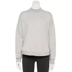 Women's Tek Gear® Ultrasoft Fleece Mockneck Sweatshirt -Hot Sale Adult Shop 5523249 Metro Heather