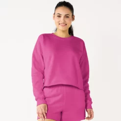 Women's Tek Gear® Ultrasoft Raw-Hem Shorts -Hot Sale Adult Shop 5523332 Fantasy Berry