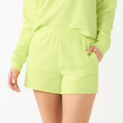 Women's Tek Gear® Ultrasoft Raw-Hem Shorts -Hot Sale Adult Shop 5523332 Real Lemon