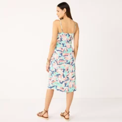 Women's Nine West Strappy Wrap Midi Dress -Hot Sale Adult Shop 5531473 ALT