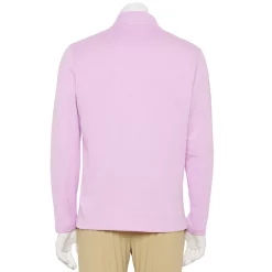 Men's adidas 3-Stripes Quarter-Zip Pullover Top -Hot Sale Adult Shop 5535416 ALT