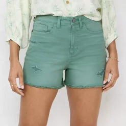 Women's LC Lauren Conrad High Rise Cut-Off Shorts -Hot Sale Adult Shop 5536491 Chadwick Green